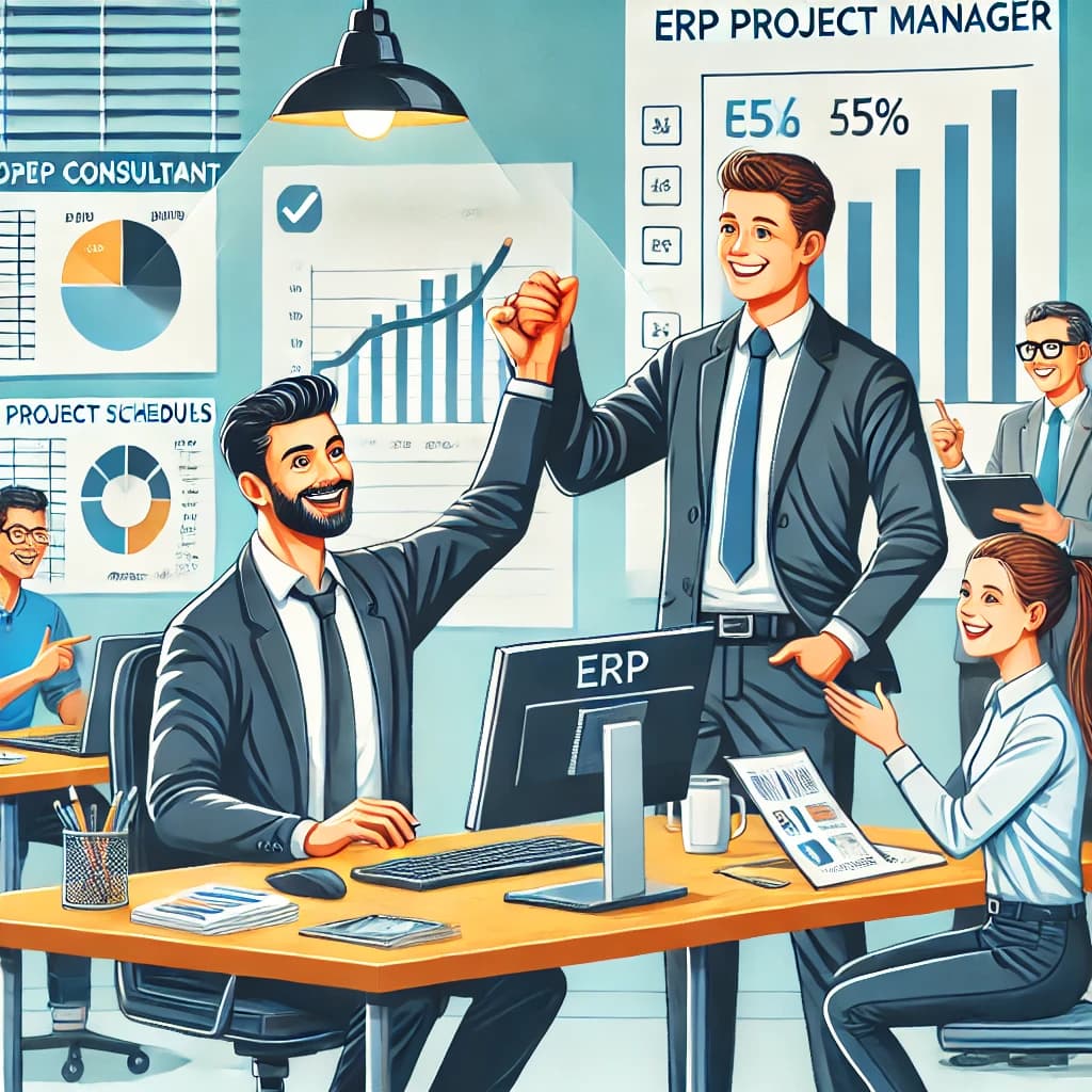 ERP Projelerinde  Proje Yöneticisi ve ERP Danışmanı Rol Ayrımı