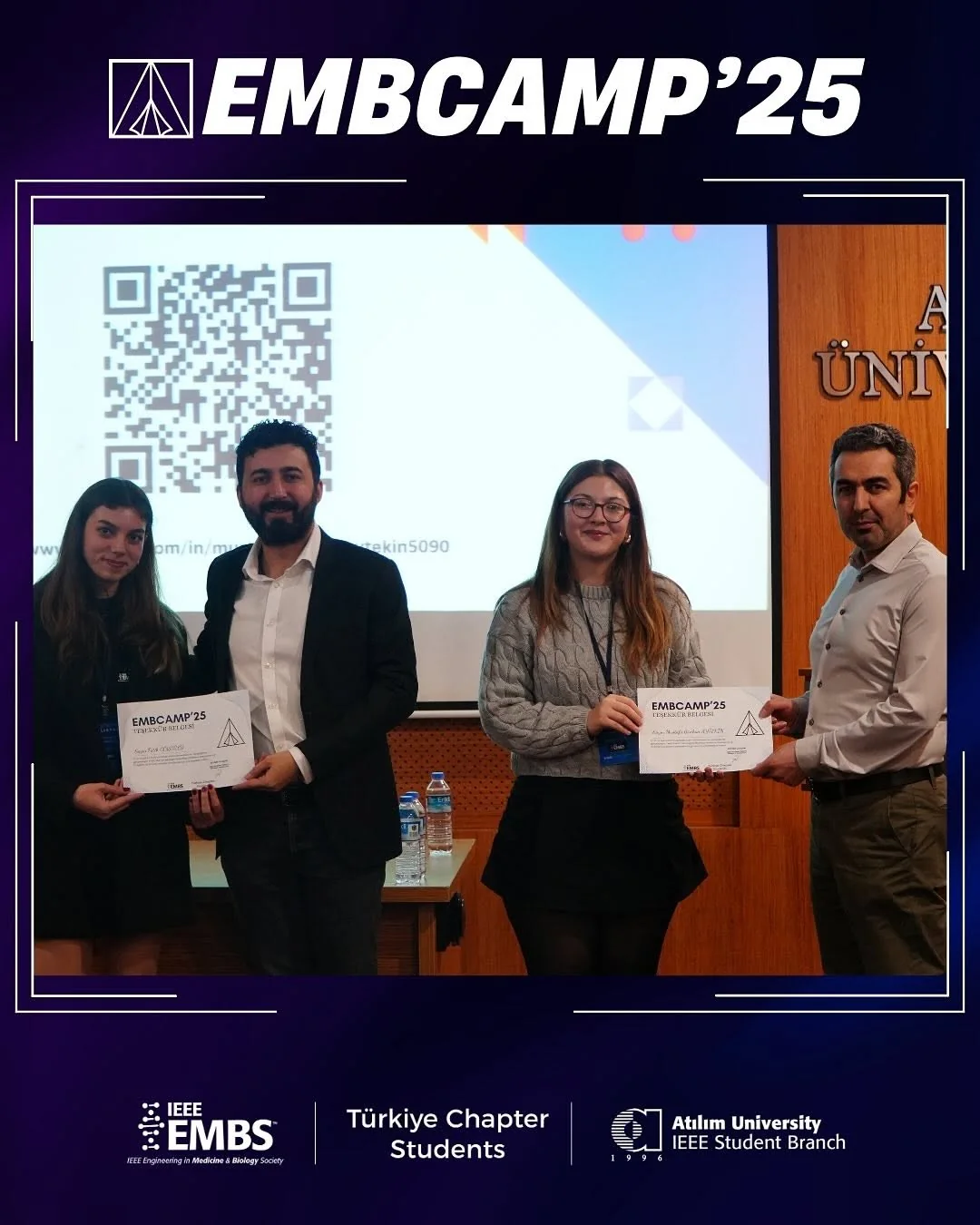 Atılım Üniversitesi seminerinden etkinlik fotoğrafı